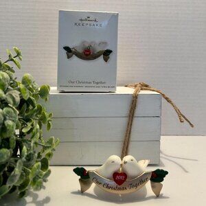 2012 Hallmark Keepsake “Our Christmas Together” Ornament